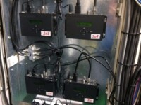 Aerial cabling system in electric box Satellite Dish Repairs and TV Aerial Services in Larne Carrickfergus Newtownabbey